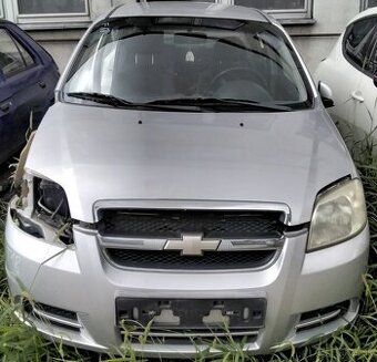 Chevrolet Aveo 1.4 2009 predám MOTOR F14D3, NÁRAZNÍK, KAPOT