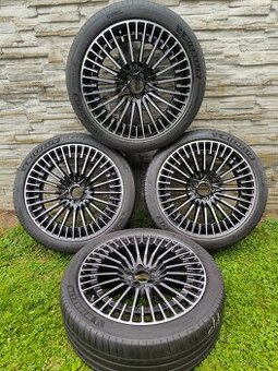 Originál sada ALU kol MB AMG 5x112 r21 s pneu Michelin - [17