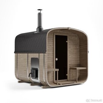 ZÁHRADNÁ SUDOVÁ SAUNA QUADRO 240 сm 2QL