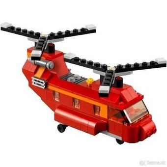 Lego Creator 31003 3 v 1 Červený vrtuľník