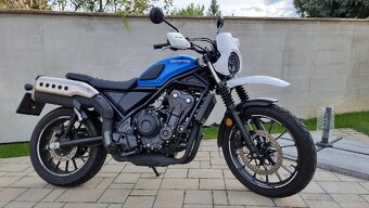 Honda CL500 - kombinácia retro štýlu a spoľahlivosti