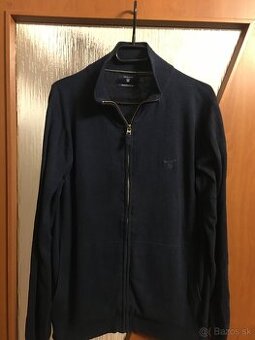 GANT 100%original pánsky sveter na zips L