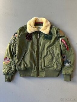 Alpha Industries Bomber Bunda Zelena