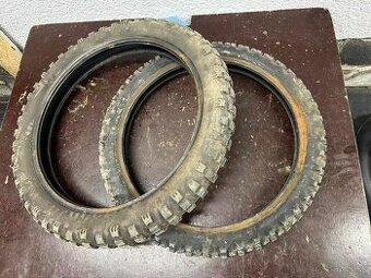 Zánovné crossové peumatiky MITAS 70/100-19 a 100/90-19 - 1