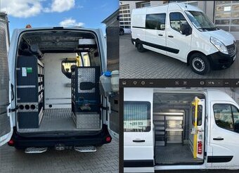 Renault Master 2.3 Dci L2H2, regálový systém BOTT, DPH