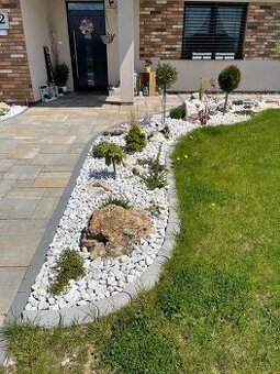 Predám omieľaný okrasný travertín