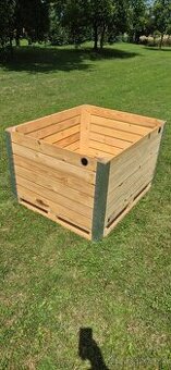 Veľky drevený kôš