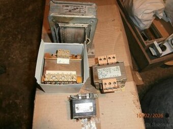 Male trafka na 220V a 380V,Sek.6,12,24,2x9,5.2x18V.