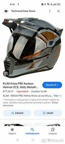 Klim Krioss pro helmet Carbon enduro cesta - 1