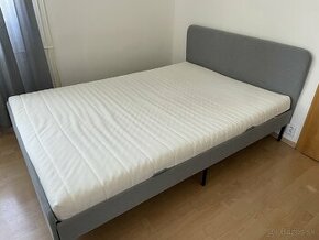 IKEA posteľ SLLATTUM s matracom ASVANG