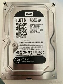 WD Black Int. Disk 1TB 3,5"/7200Rpm/64MB/SATA3/26mm WD1003FZ