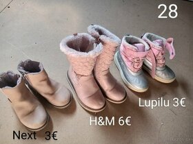 Dievčenské topánky 27