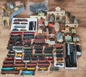 Modelová železnica h0 lokomotívy, vláčiky, vagóny...