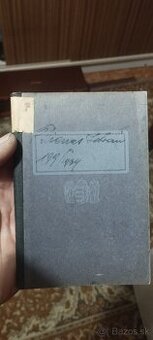 Maďarská pracovná knižka 1934