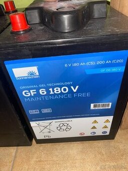 Trakčná batéria GF 6 180V C20 200Ah