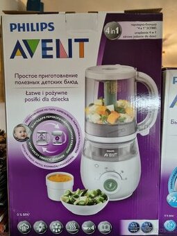 Predám PHILIPS AVENT Parný HRNIEC A MIXÉR 4v1