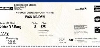 Iron Maiden Vieden