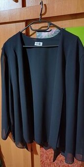Čierny blejzer pre moletky xxxl