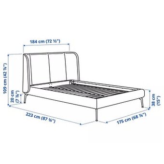 Postel IKEA+matrac
