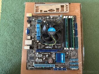 Predám set i3 530, 4GB DDR3 1333MHz, Asus P7H55-M