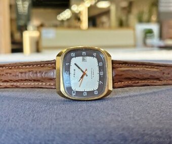 Československé Retro Vintage Mechanické hodinky PRIM Televiz