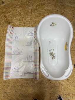 Darujem vaničku a podložku na prebaľovanie