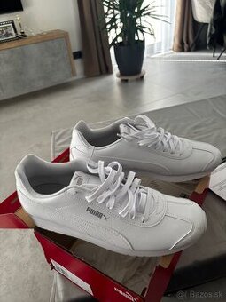 Biele botasky puma
