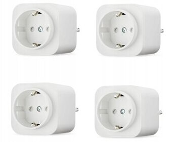 Múdra Wi-Fi zásuvka 2,4GHz, Wi-Fi, kompatibilný s Alexou 4ks