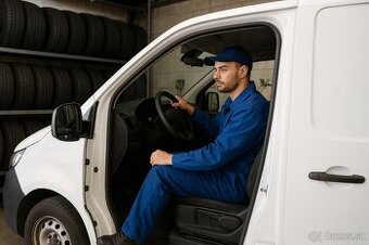 Pomoc pri realizácii VO C+E - Vodič dodávky MAN na pravideln