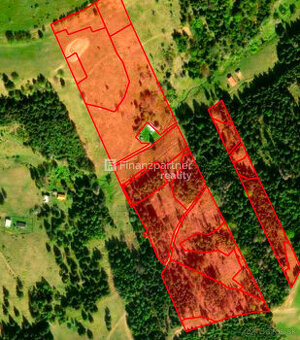 Veľký stavebný pozemok 6+ ha so stavebným povolením