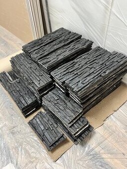 Predam cierny dekorativny obkladovy kamen