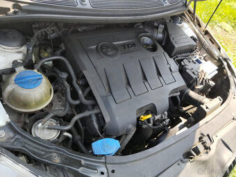 1.6 tdi 55kw caya motor, agregat, prevodovka, škoda, vw