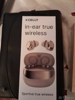 Celly - Bezdrôtové TWS slúchadlá FLIP3, In-ear, zlaté