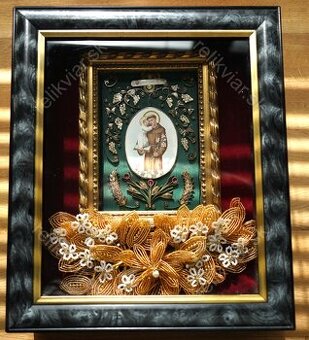 Kláštorné dielo z 20. stor. Svätý Anton Paduánsky