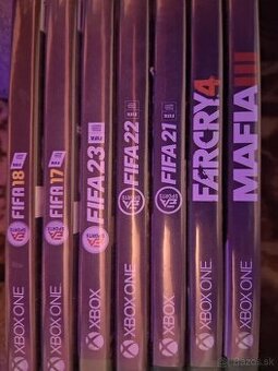 Predám hry na Xbox One.