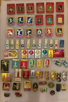 odznaky z Olympijských hier