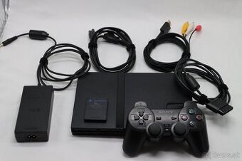 PS2 Slim SCPH-79003 + originál príslušenstvo