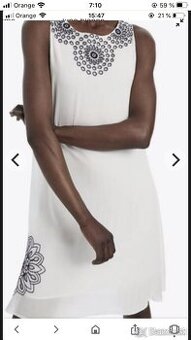 Desigual Bianco šaty