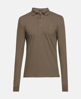 Polokošeľa s dlhým rukávom BOSS Orange Passerby - slim fit