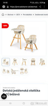 Stolička na kŕmenie