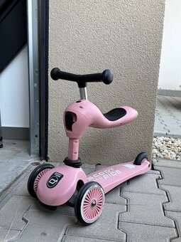 Scoot and Ride ružový