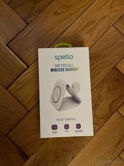Skladacia bezdrôtová nabíjačka Spello 3in1