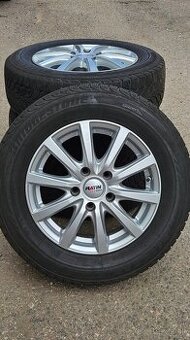 Alu kola 5x114,3 R15 – Toyota, Honda + pneu Bridge