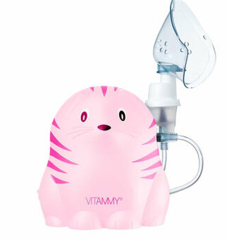 Predám NOVÝ detský inhalátor, krásny dizajn, ružová farba