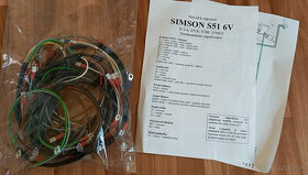kabeláž SIMSON S51 6V a 12V