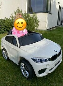 Detské elektrické auto BMW 6GT biela