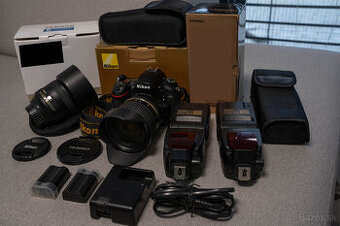 Nikon D750 vo výbornom stave + komplet príslušenstvo