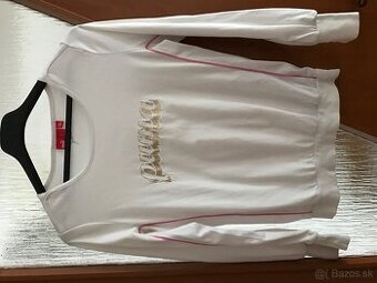 PUMA originál white dámsky trickovy/svetrik S/M