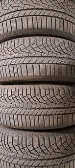 Predám 4ks slušné zimné 215/55r17-98V Sailun