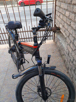 Skladací elektrobicykel
